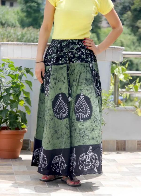 Handmade Cotton Skirt - Image 2